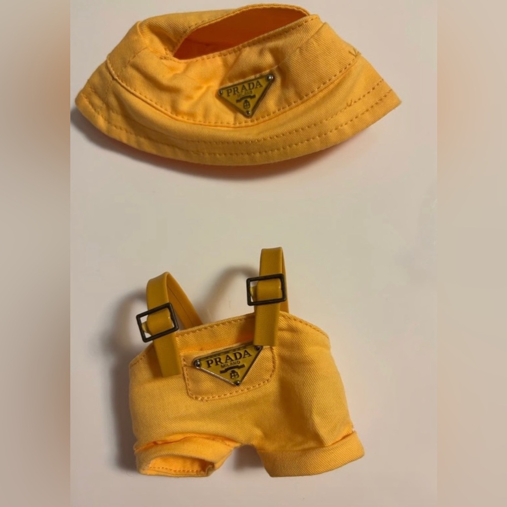 Labubu PPADA Overalls & Bucket Hat NWT - Picture 4 of 5